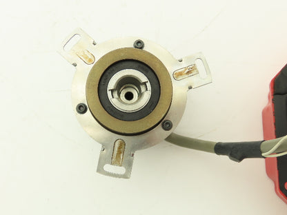 Fanuc A860-0304-T112 Pulse Coder Rotary Encoder 2500P with 6-3/4" Motor Cover