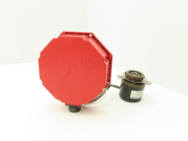 Fanuc A860-0304-T112 Pulse Coder Rotary Encoder 2500P with 6-3/4" Motor Cover