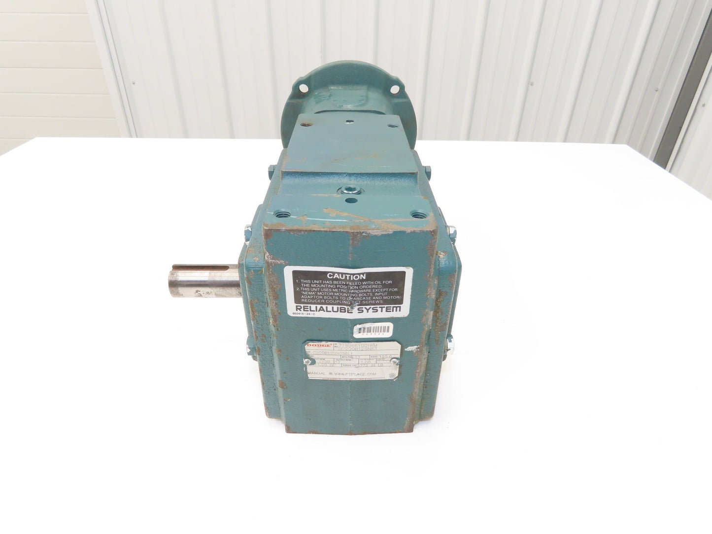 Dodge C200B125N056L1 Worm Gearbox 125:1 Reducer 13rpm 1Hp LH 56C