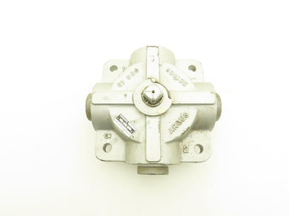 Argus 3311-0040-571111 3-Way Diverter Ball Valve Block DN40 1-1/2"NPS