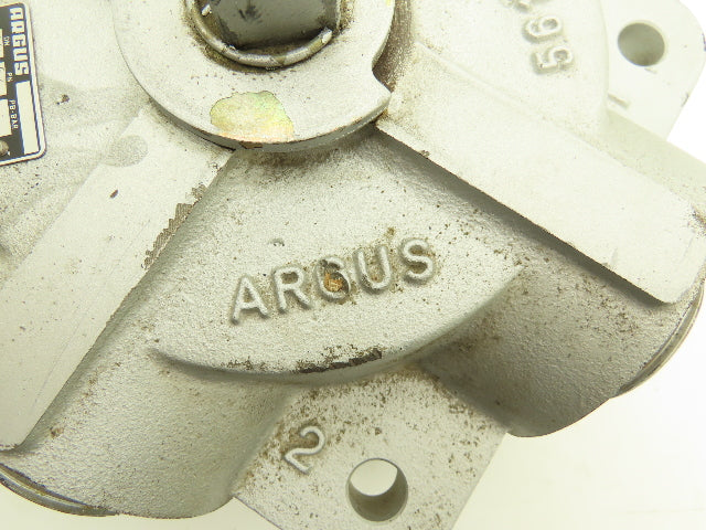 Argus 3311-0040-571111 3-Way Diverter Ball Valve Block DN40 1-1/2"NPS