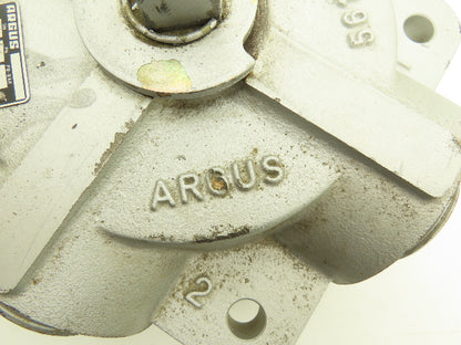 Argus 3311-0040-571111 3-Way Diverter Ball Valve Block DN40 1-1/2"NPS