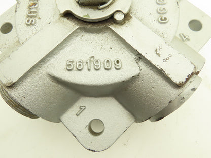 Argus 3311-0040-571111 3-Way Diverter Ball Valve Block DN40 1-1/2"NPS