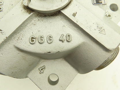 Argus 3311-0040-571111 3-Way Diverter Ball Valve Block DN40 1-1/2"NPS