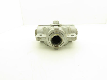 Argus 3311-0040-571111 3-Way Diverter Ball Valve Block DN40 1-1/2"NPS