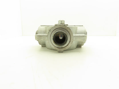 Argus 3311-0040-571111 3-Way Diverter Ball Valve Block DN40 1-1/2"NPS