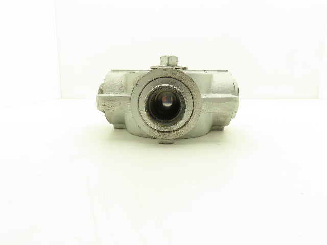 Argus 3311-0040-571111 3-Way Diverter Ball Valve Block DN40 1-1/2"NPS