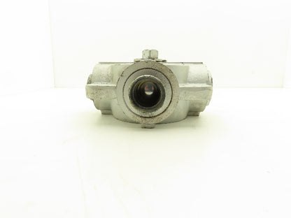 Argus 3311-0040-571111 3-Way Diverter Ball Valve Block DN40 1-1/2"NPS