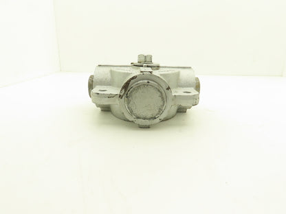 Argus 3311-0040-571111 3-Way Diverter Ball Valve Block DN40 1-1/2"NPS