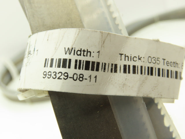 Starrett 99329-08-11 Band Saw Blade Versatix 8'11"x1"x0.035 TPI: 8-12 Lot of 3