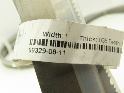 Starrett 99329-08-11 Band Saw Blade Versatix 8'11"x1"x0.035 TPI: 8-12 Lot of 3