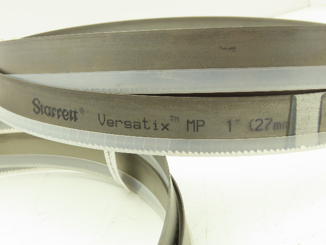 Starrett 99329-08-11 Band Saw Blade Versatix 8'11"x1"x0.035 TPI: 8-12 Lot of 3