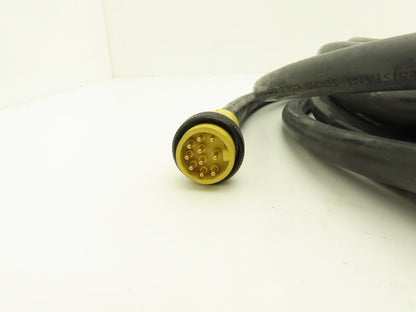 Remke 110G0500A 10-Pin Cable Assembly 16/10C Water Resistant Super Vu-Tron 50'