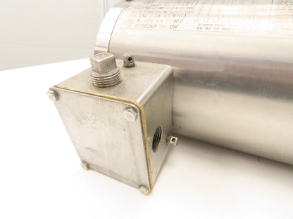 US Motors BK20 Stainless AC Motor 3/4Hp 1750rpm 230/460V 3PH 56C TENV Washdown