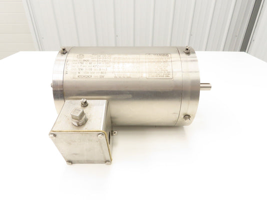 US Motors BK20 Stainless AC Motor 3/4Hp 1750rpm 230/460V 3PH 56C TENV Washdown