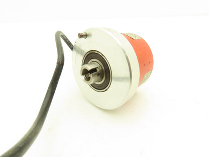 BEI Sensors GHT500-0300S001 Rotary Encoder Wired 30VDC 3/8 Hollow Bore