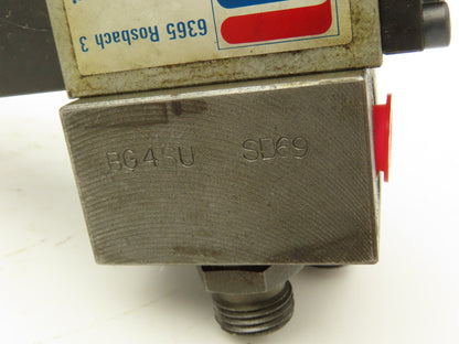 BDRV DN4D/63-S595 Manual Hydraulic Pressure Relief Valve NG4 315bar