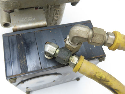 Jamesbury ST-200 Pneumatic Actuator 3" Stainless Flanged Ball Valve & Positioner