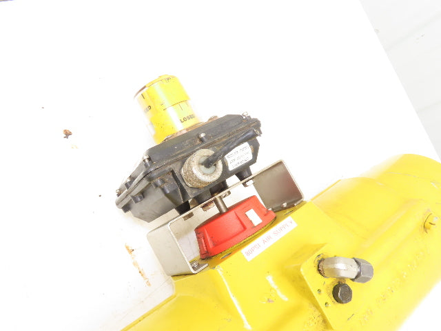 Tricentric 6" Butterfly Valve Hytork 1125 Actuator w/Accutrak Positioner