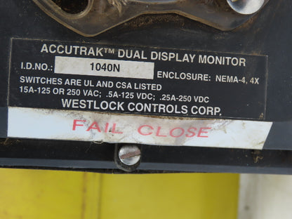 Tricentric 6" Butterfly Valve Hytork 1125 Actuator w/Accutrak Positioner