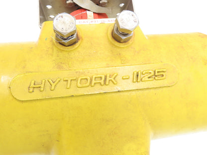 Tricentric 6" Butterfly Valve Hytork 1125 Actuator w/Accutrak Positioner