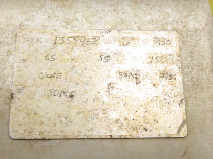 Tricentric 6" Butterfly Valve Hytork 1125 Actuator w/Accutrak Positioner