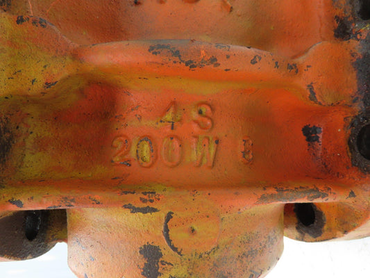ACF 4S 4" Flanged Cast Iron Plug Valve 200 WOG