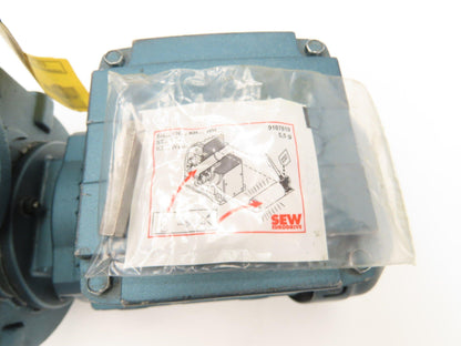 Sew Eurodrive FA47DRS71M4 Gearmotor 48:1 Ratio 3/4Hp 35rpm 460V Hollow Shaft