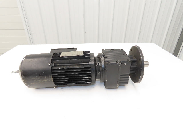 Sew Usocome Gearmotor W/Brake 1Hp 133/230V 8.16:1 169rpm 50Hz 42Nm