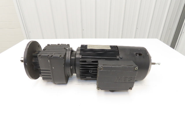 Sew Usocome Gearmotor W/Brake 1Hp 133/230V 8.16:1 169rpm 50Hz 42Nm