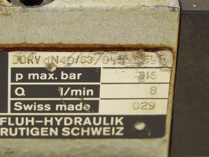 BDRV DN4D/63/0.5-S595 Manual Hydraulic Pressure Relief Valve NG4 315bar
