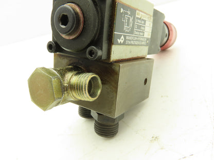 BDRV DN4D/63/0.5-S595 Manual Hydraulic Pressure Relief Valve NG4 315bar