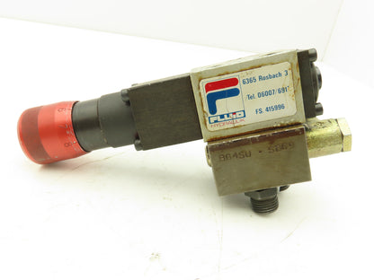 BDRV DN4D/63/0.5-S595 Manual Hydraulic Pressure Relief Valve NG4 315bar
