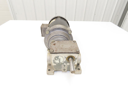 Baldor KM3454 Offset Inline AC Gearmotor 144:1 Ratio 1/4Hp 12rpm 460V 3Ph 56C