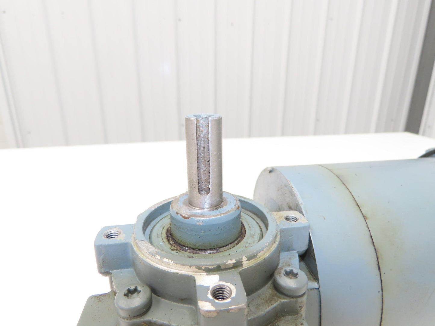 Bauer BS02-71V/D04LA4/SP Gearmotor 22:1 Reducer 74rpm 480V 3Ph LH Output