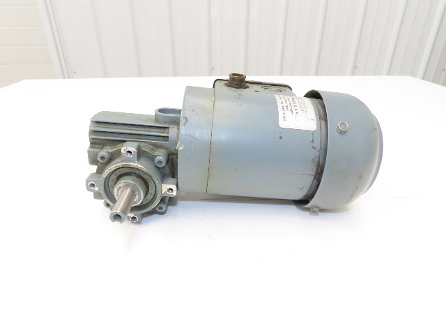 Bauer BS02-71V/D04LA4/SP Gearmotor 22:1 Reducer 74rpm 480V 3Ph LH Output