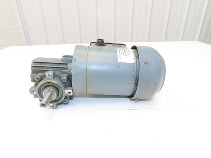 Bauer BS02-71V/D04LA4/SP Gearmotor 22:1 Reducer 74rpm 480V 3Ph LH Output