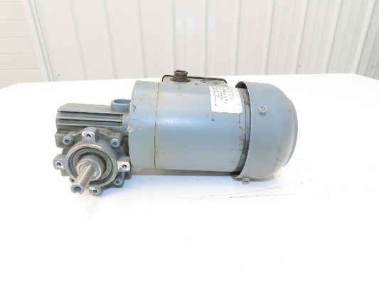 Bauer BS02-71V/D04LA4/SP Gearmotor 22:1 Reducer 74rpm 480V 3Ph LH Output