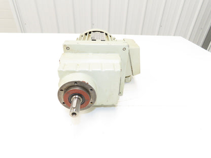 Lenze DERAXX 071-32 Inline Gear Motor 7.18 Reducer .37kw 277/480V GST04-1MVCR