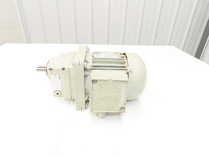 Lenze DERAXX 071-32 Inline Gear Motor 7.18 Reducer .37kw 277/480V GST04-1MVCR