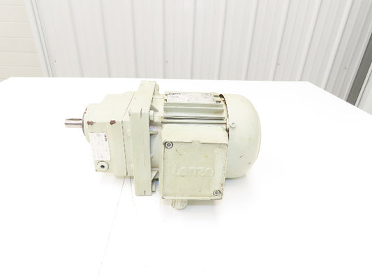 Lenze DERAXX 071-32 Inline Gear Motor 7.18 Reducer .37kw 277/480V GST04-1MVCR