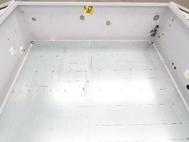 Electrical Enclosure 48x50x16" Control Panel Wall Mount Backplate 17x13" Cutout