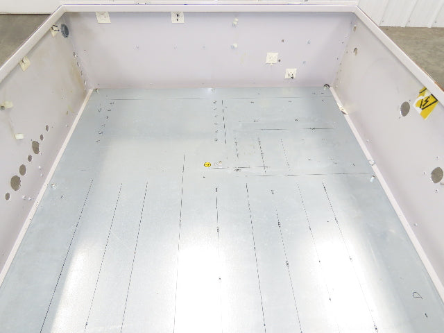 Electrical Enclosure 48x50x16" Control Panel Wall Mount Backplate 17x13" Cutout