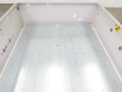 Electrical Enclosure 48x50x16" Control Panel Wall Mount Backplate 17x13" Cutout