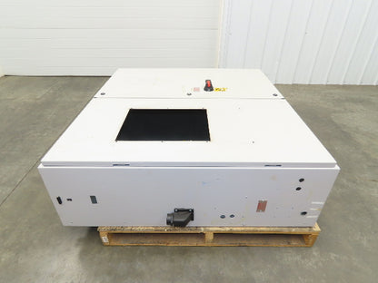 Electrical Enclosure 48x50x16" Control Panel Wall Mount Backplate 17x13" Cutout