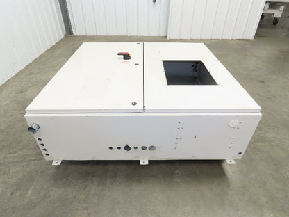 Electrical Enclosure 48x50x16" Control Panel Wall Mount Backplate 17x13" Cutout