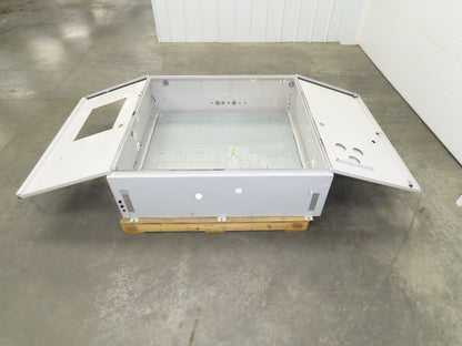 Electrical Enclosure 48x50x16" Control Panel Wall Mount Backplate 17x13" Cutout