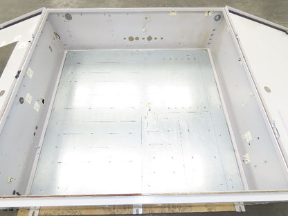 Electrical Enclosure 48x50x16" Control Panel Wall Mount Backplate 17x13" Cutout