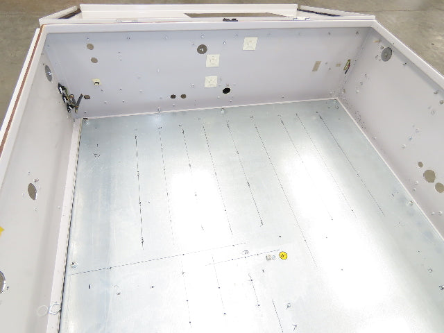 Electrical Enclosure 48x50x16" Control Panel Wall Mount Backplate 17x13" Cutout