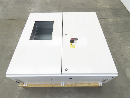 Electrical Enclosure 48x50x16" Control Panel Wall Mount Backplate 17x13" Cutout